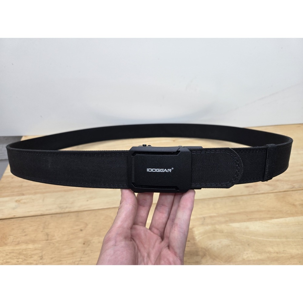 IDOGEAR Tactical Belt with Metal Ratchet Adjustable Buckle 1.75" Belt